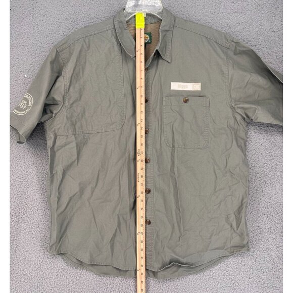 Cabela's Men's Outdoor Shirt Gray Vented Fishing Camping Size XL REG - Picture 6 of 16